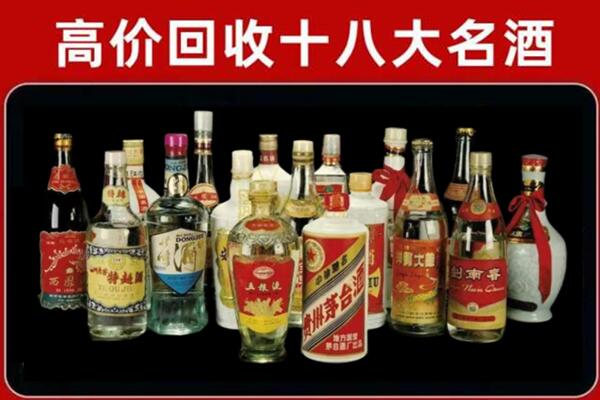 汶川回收铁盖茅台酒